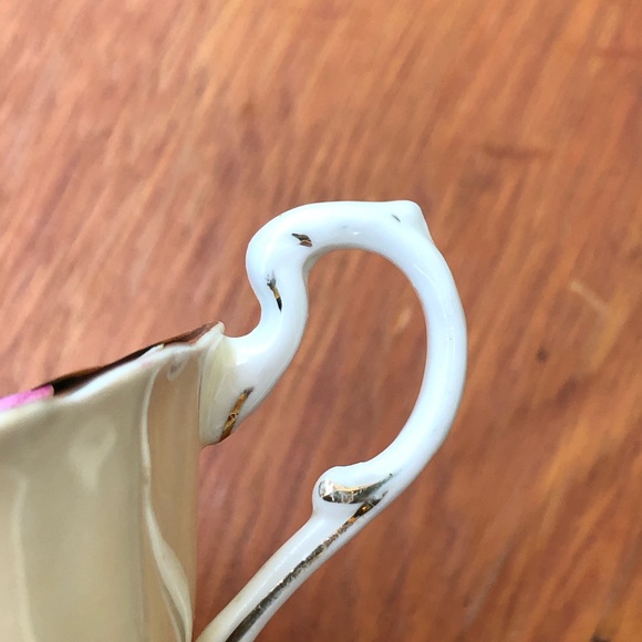 Paragon Double Warrant Tea Cup Saucer Pansies Pansy Black England HM Que… - Picture 7 of 11